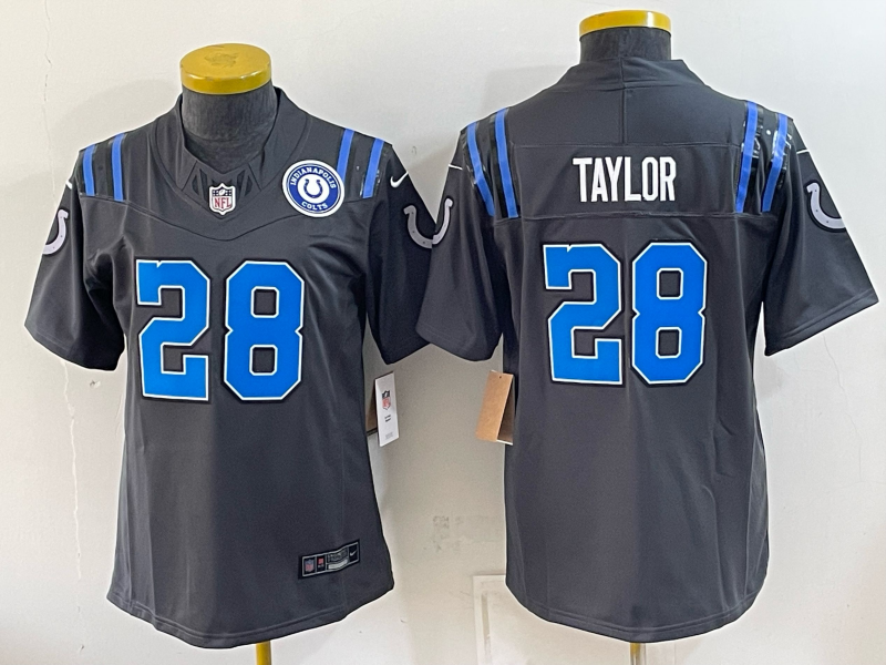 Youth 2026 Indianapolis Colts #28 Taylor grey Limited Nike NFL Jersey 093002->houston texans->NFL Jersey